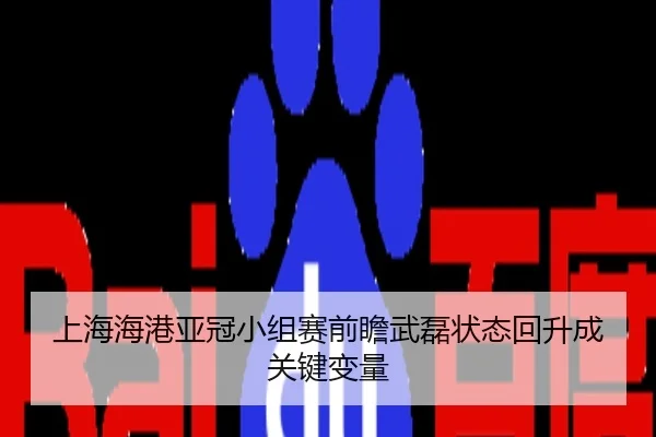 上海海港亚冠小组赛前瞻武磊状态回升成关键变量
